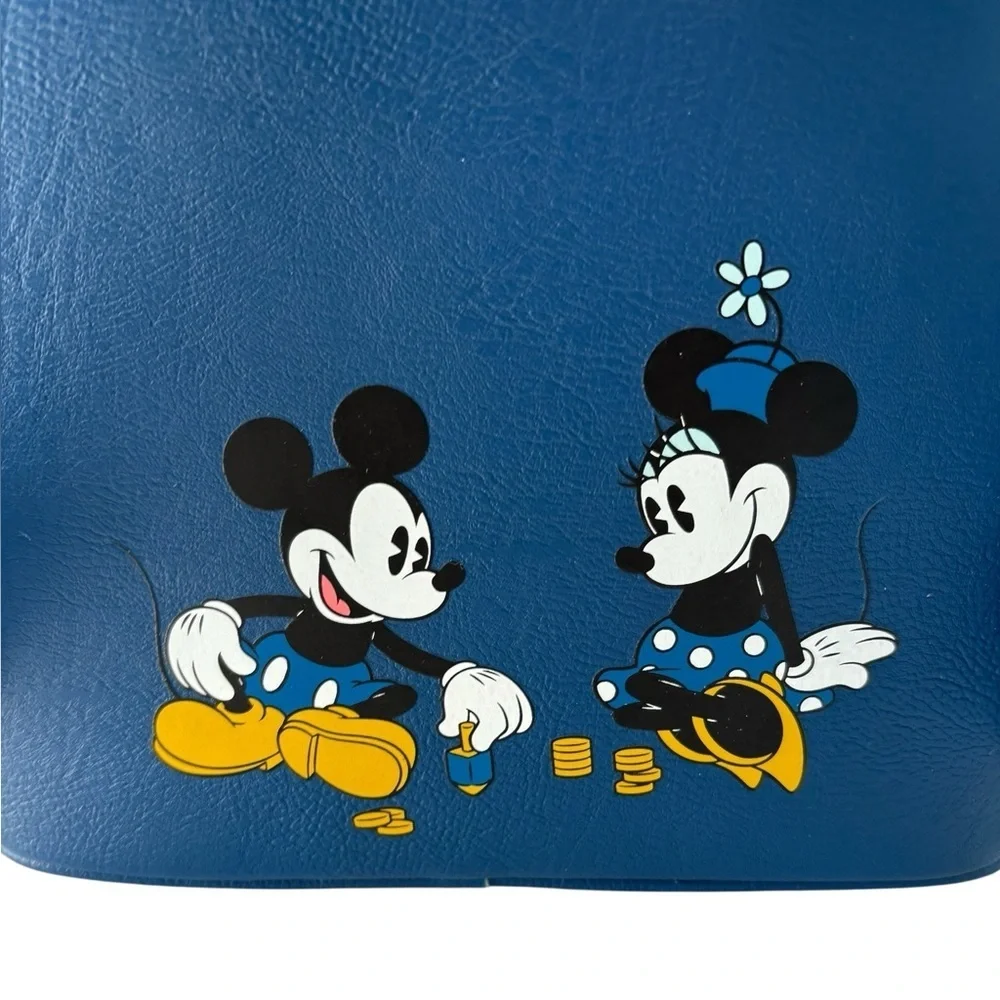 Loungefly Disney Mickey Minnie Hanukkah Menorah Light-Up Mini Backpack NWT